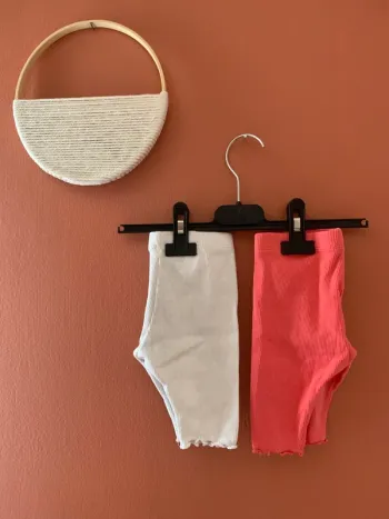 Lot de 2 leggings bébé fille - Taille 68 cm