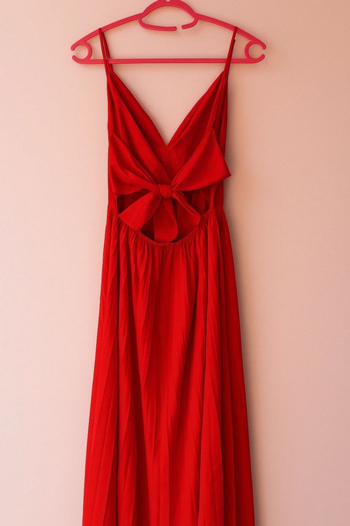 Robe rouge L (40-42) - photo numéro 3