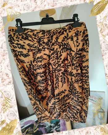 Jupe Zara Woman satinée