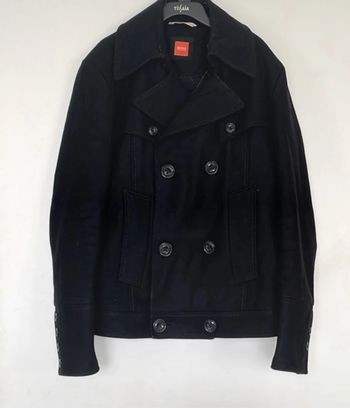 Beau manteau Hugo Boss T 48 M Europe couleur noire