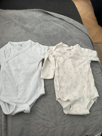 Lot 2 bodies manche longue