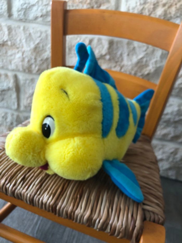 Peluche Polochon Disney vintage 1993 - La petite sirène - très bon état