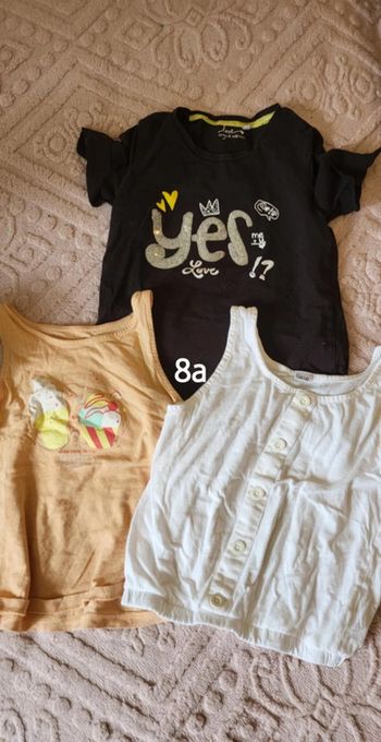 lot tshirt 8 ans