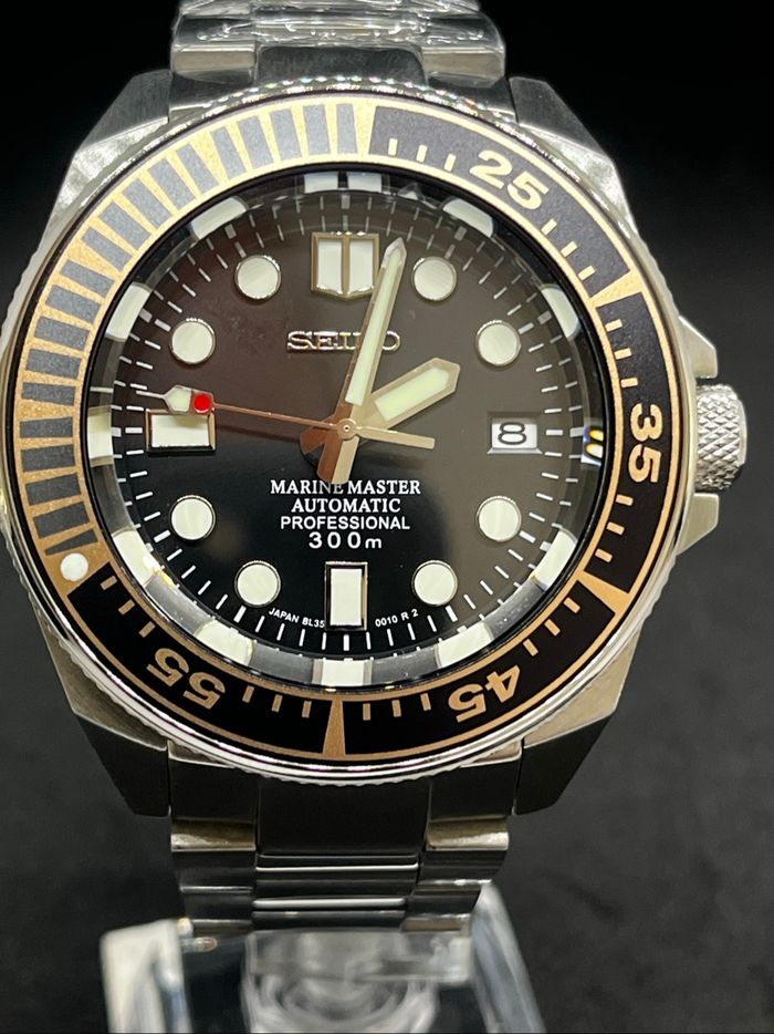 Montre custom 44mm automatique verre saphir - photo numéro 5