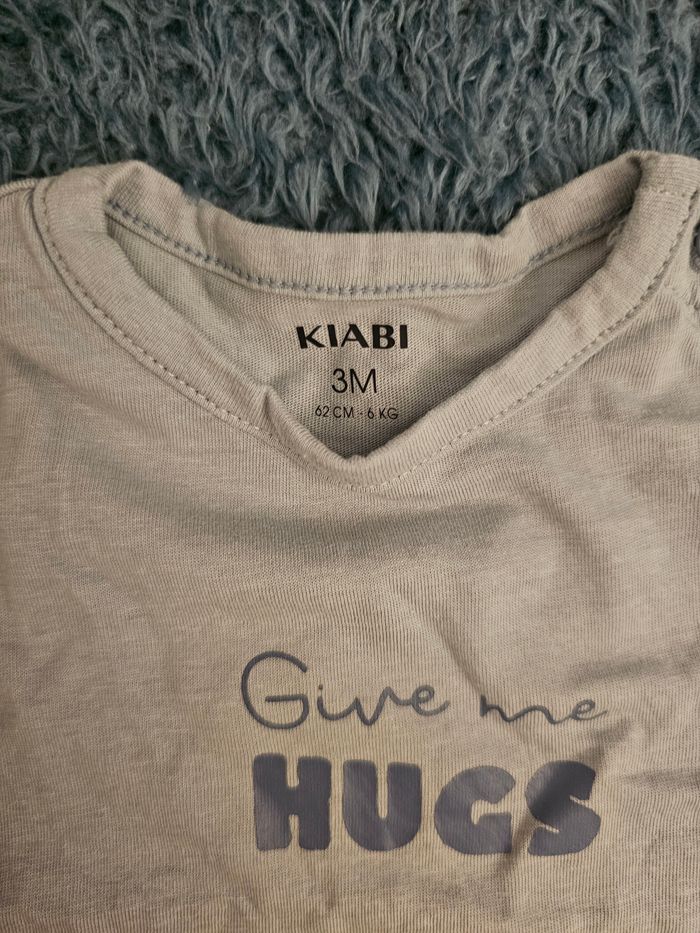 Lot de t-shirt pour bébé garçon 3mois/62cm - photo numéro 6