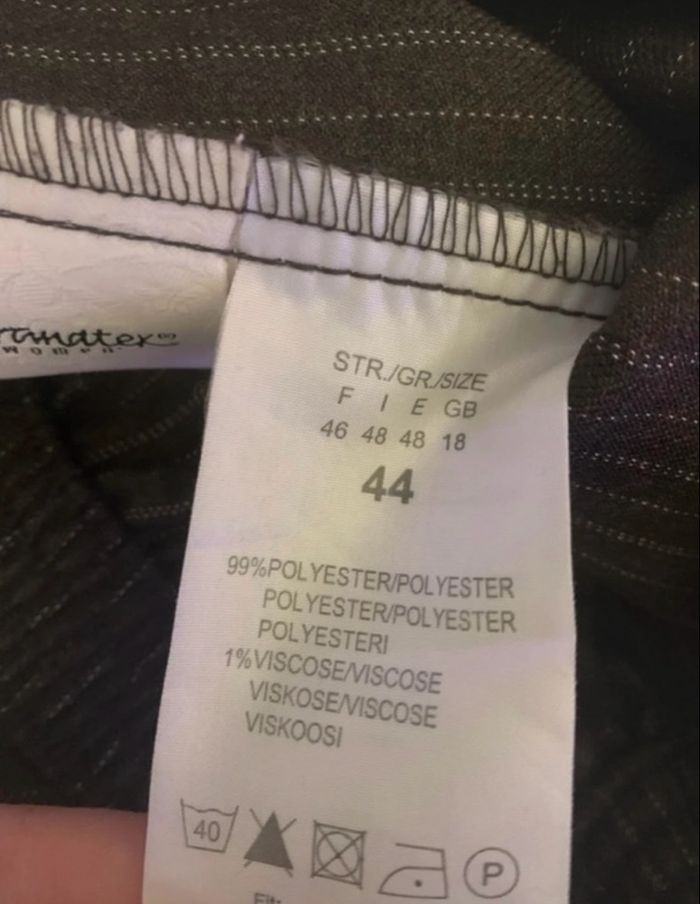 Pantalon marron à rayures - photo numéro 5