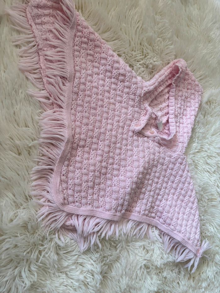 Poncho rose - photo numéro 2