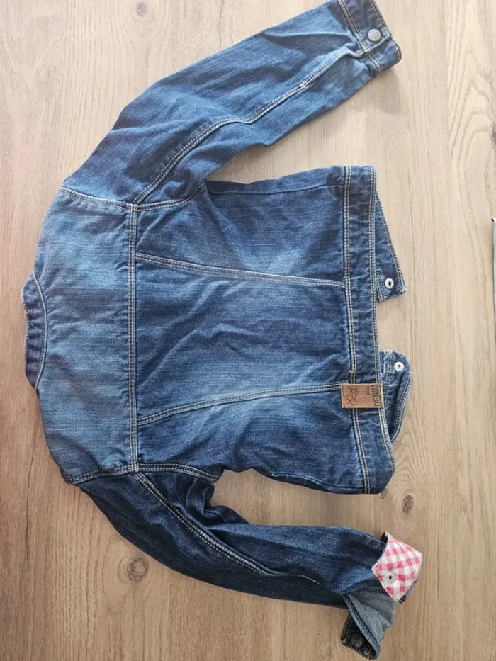 Veste en jean taille 5/6ans - photo numéro 6