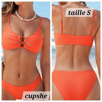 Maillot de bain 2 pièces femme taille 36