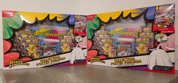 2 Coffrets collection poster premium méga-gardevoir - héros transcendants M2.5 