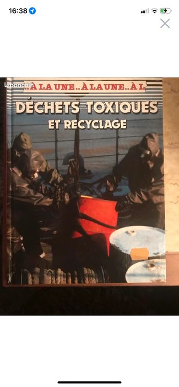A la une déchets toxique et recyclage