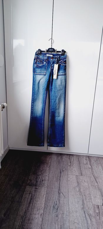 Pantalon jeans fille taille xxs school rag