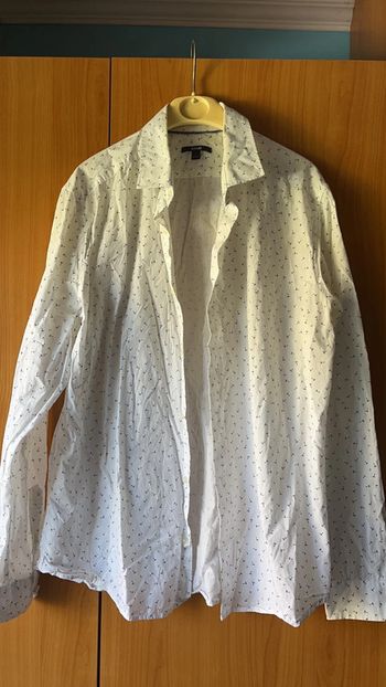 Chemise blanche à motif Kiabi L