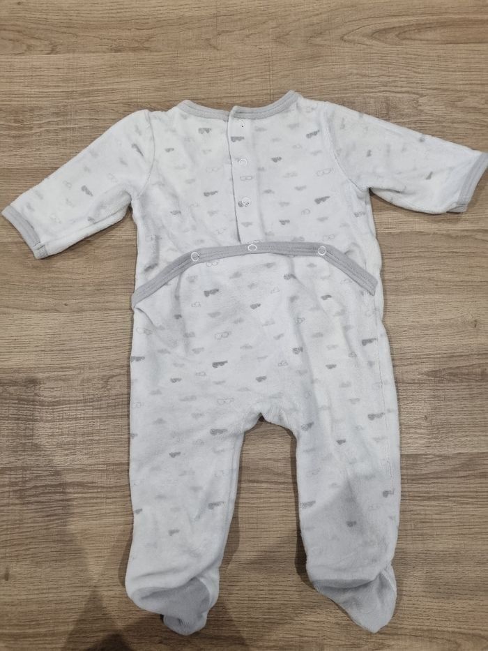 ​Pyjama/Dors-bien Gemo 3 mois "Nuage de Bonheur" Tres Bonne Etat - photo numéro 2