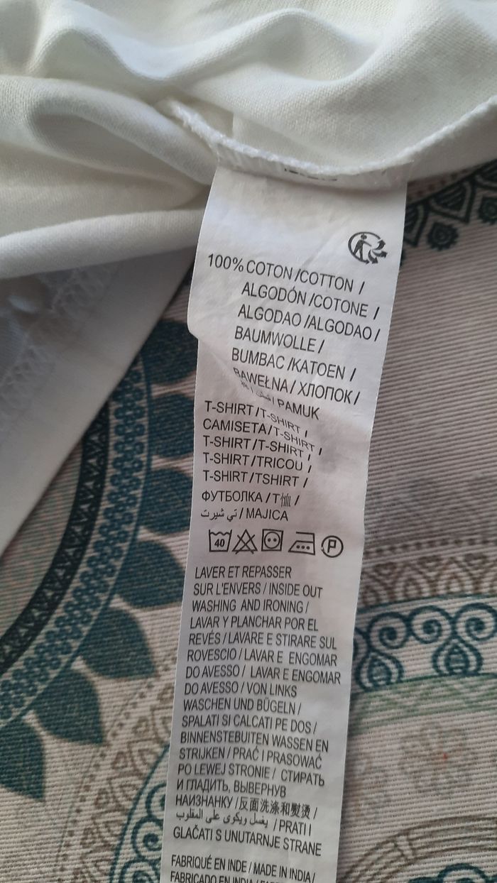 T-shirt kiabi taille XS - photo numéro 6