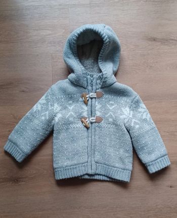 Gilet chaud zippée 18 mois