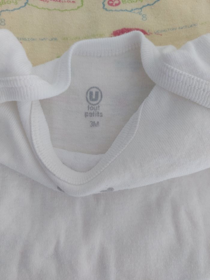 Lot 3 bodies manches courtes - photo numéro 2