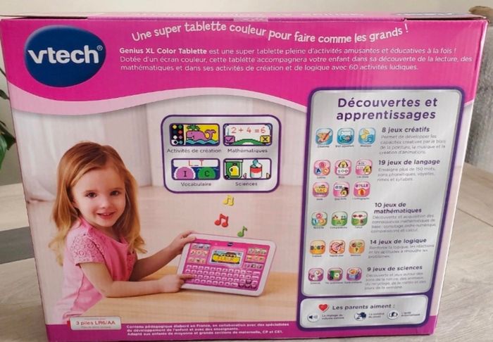 Tablette VTech XL rose neuf - photo numéro 2