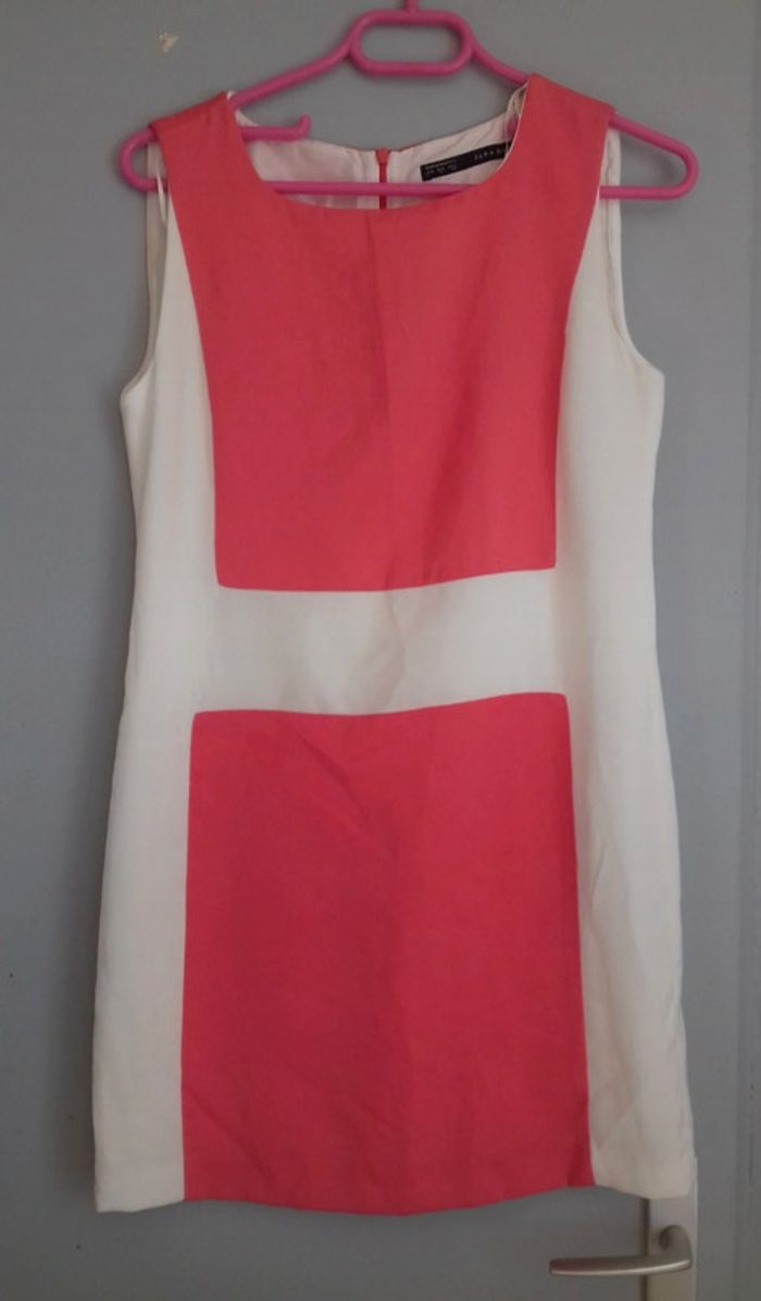 Robe Zara rose/pêche