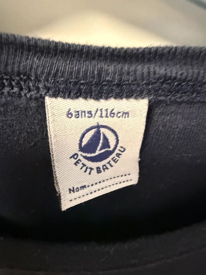 T-shirt petit bateau 6 ans - photo numéro 4