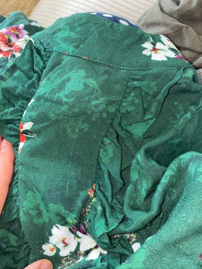 🌿Robe longue à fleurs avec volant Taille M - photo numéro 8