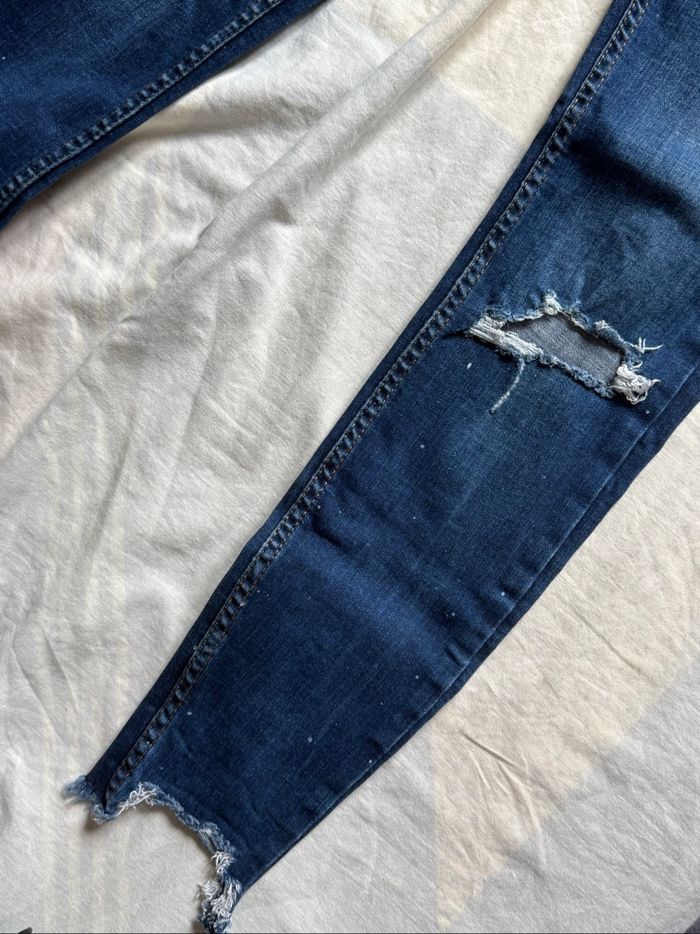 Jeans à trou Skinny Bershka - photo numéro 5