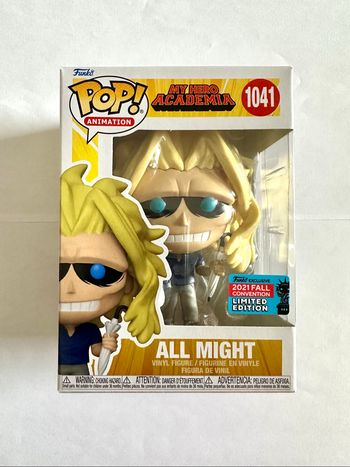 Figurine Funko Pop All Might numéro 1041 My Hero Academia 2021 Fall Convention