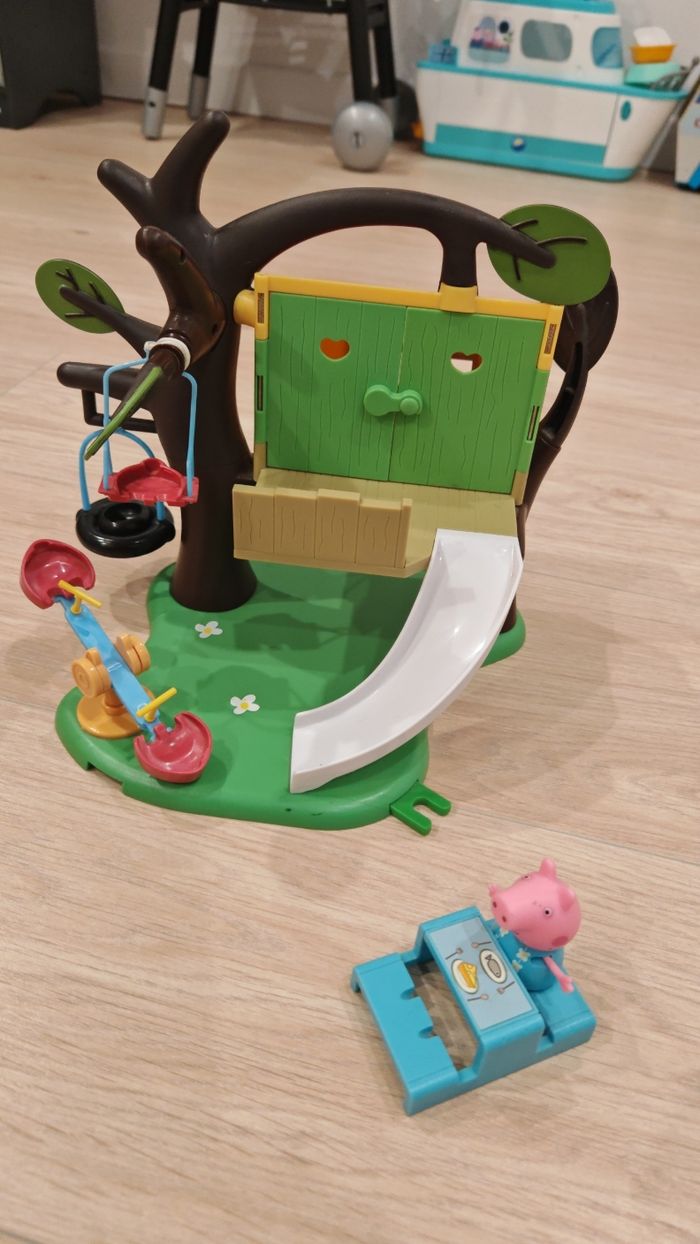 Cabane dans l'arbre Peppa pig - photo numéro 6