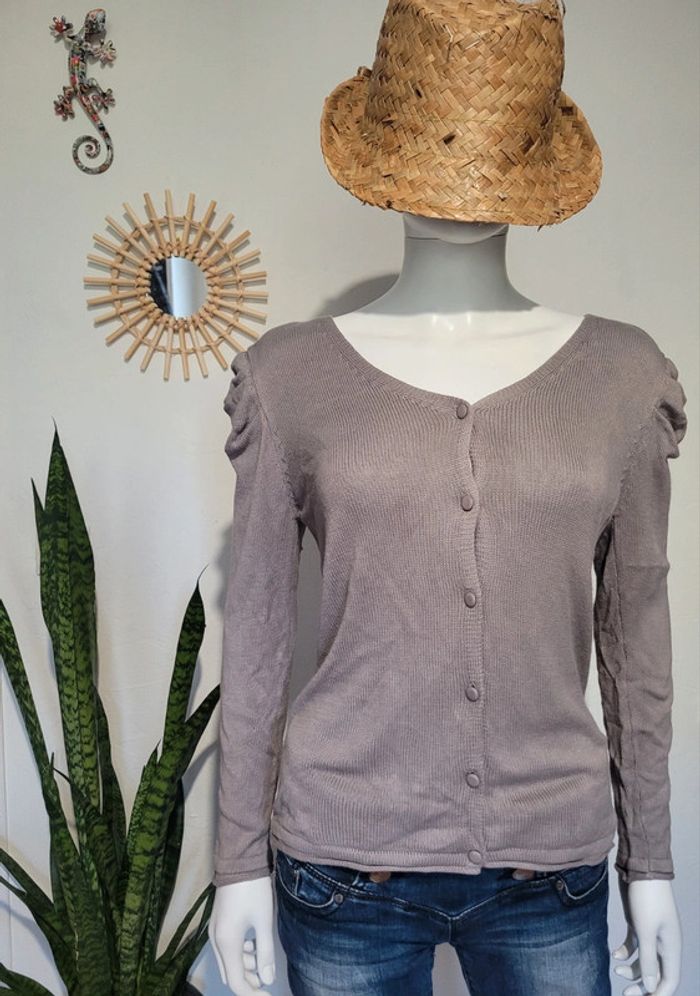Petit pull  70%bambou 30%coton