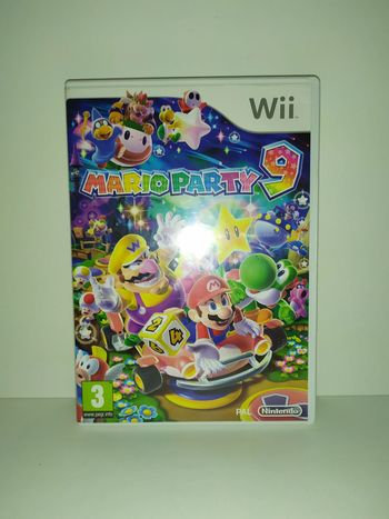 Mario party 9 Nintendo Wii en boîte + notice PAL FR