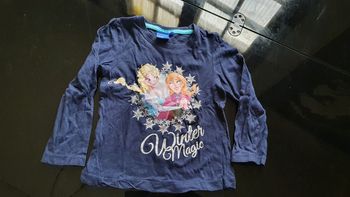 Tee-shirt La reine des neiges Disney 4 ans