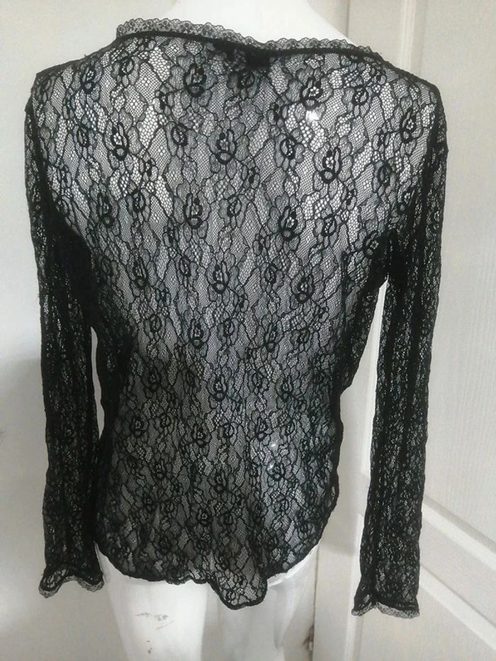 haut et t-shirt Newlily paris noir taille L - photo numéro 5