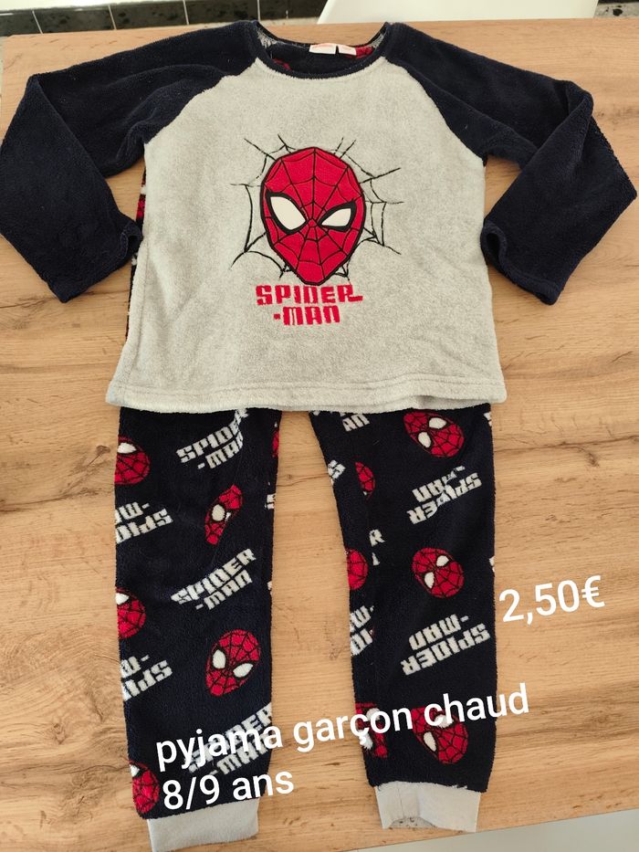 Pyjama spiderman 8/9 ans
