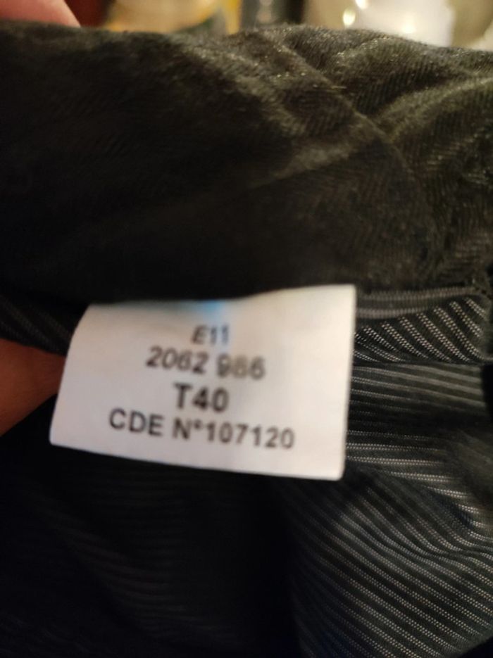 Pantalon droit rayé - photo numéro 5