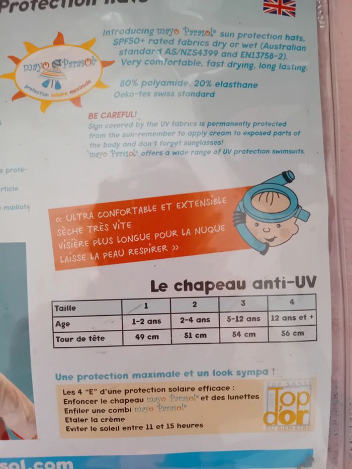Chapeau/Bob anti uv - photo numéro 4