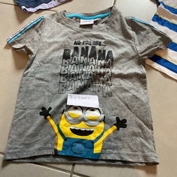 T-shirt manches courtes 3 ans 4 ans