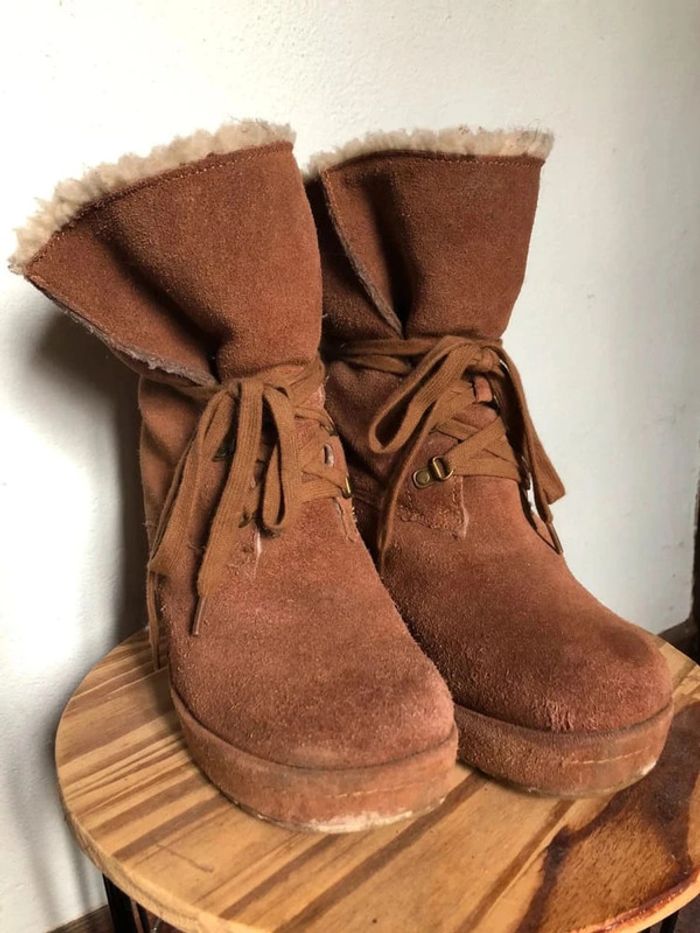 Bottines compensées à bouts carrés Rocket Dog