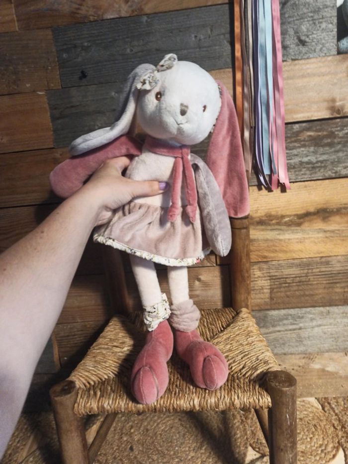 Peluche lapin grande Bibi bukowski tbe - photo numéro 2