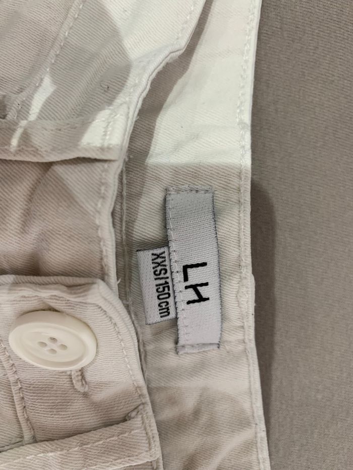 short en jean blanc - photo numéro 2