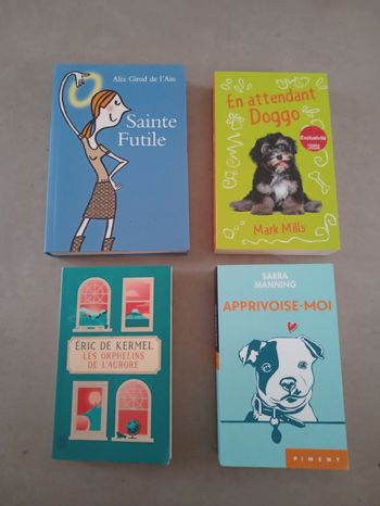 4 livres Eric de Kermel, Mark Mills et autres  (2€ les 4)