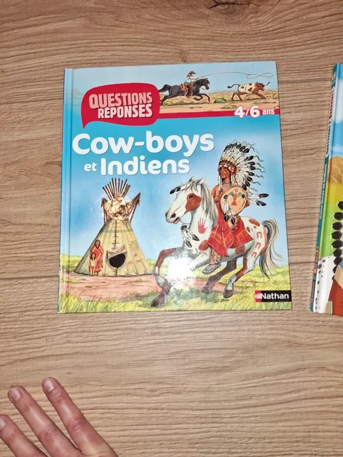 Lot de livre Cowboys et Indiens - photo numéro 2