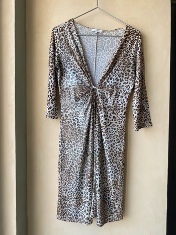 Robe léopard vintage AMZ T4