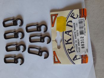 Agrafes de rideaux