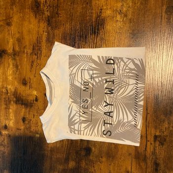 T-shirt Primark blanc garçon 7-8 ans