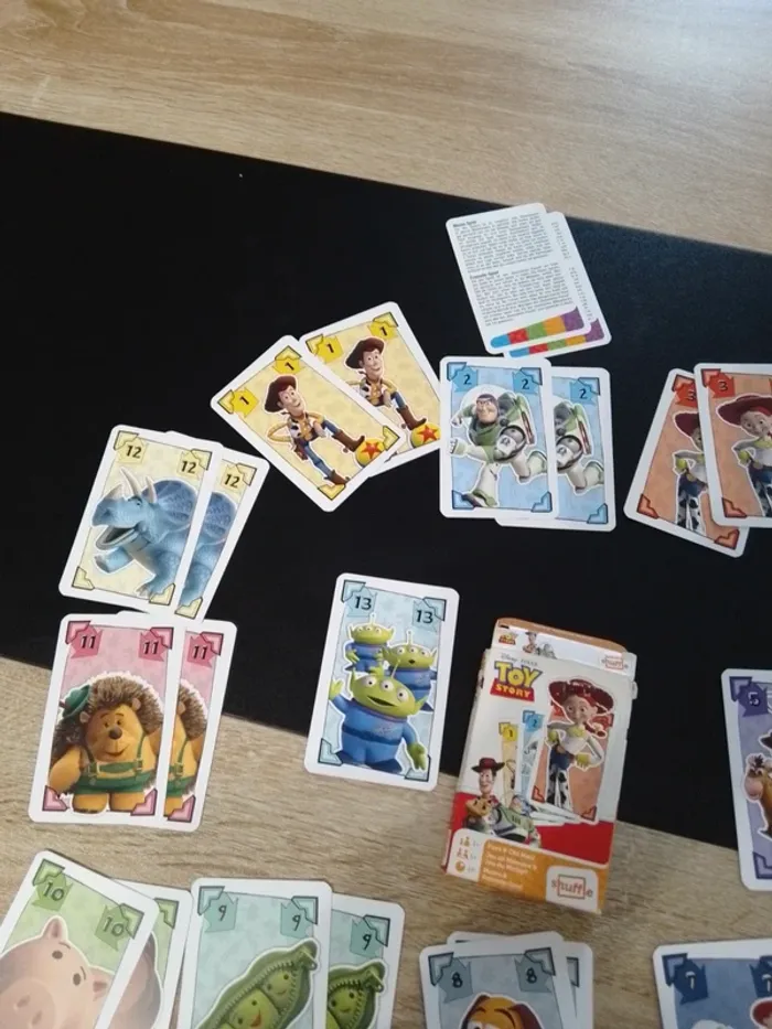 jeu de cartes 2 en 1 toys story - mémory et mistigris - photo numéro 4