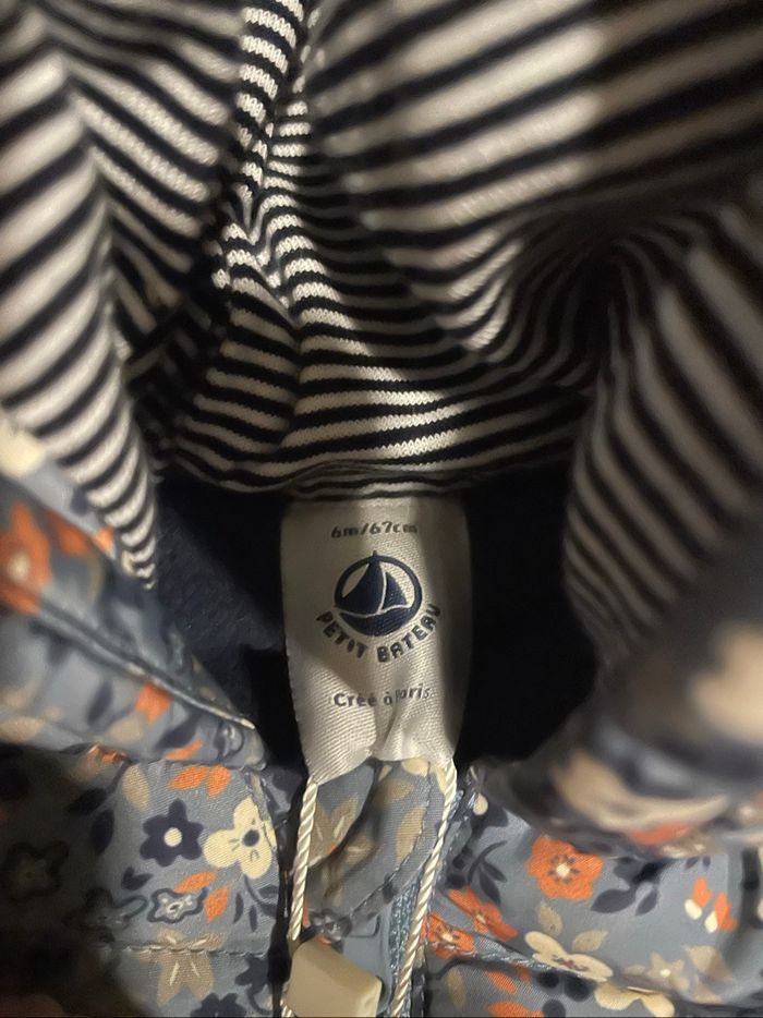 Doudoune petit bateau - 6 mois - nouvelle collection - photo numéro 2