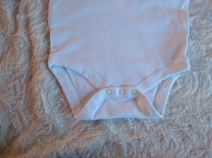 Lot de 2 bodies manches courtes Mixte 3/6 mois Next Baby 100% coton - photo numéro 4