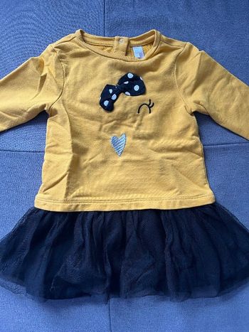 Robe avec tulles 12 mois