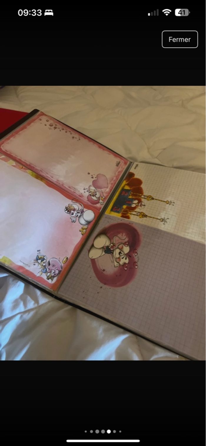 Porte-vue 73 feuilles Diddl 🐭🖤 - photo numéro 6