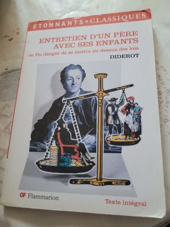 Entretien d un pere avec ses enfants DIDEROT